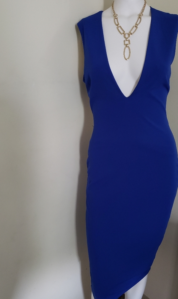 Sexy Royal Blue dress(Love Culture)
